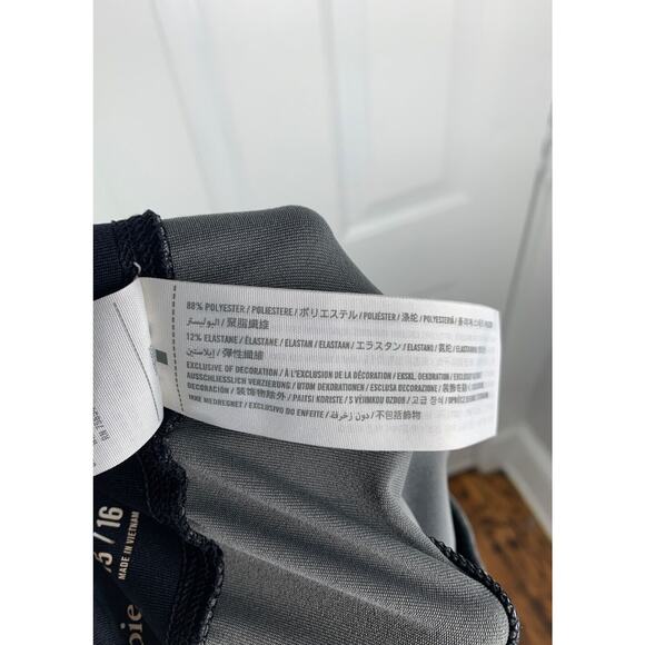 Abercrombie Kids Camouflage Leggings Size 15/16 Gray & Black Polyester/Elastane - Picture 6 of 7